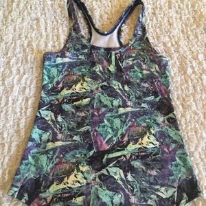 Lululemon Studio Racerback Iridescent Multi 8 Top